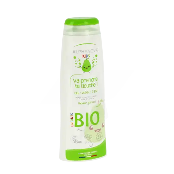 Alphanova Kids Bio "va Prendre Ta Douche!" Gel Poire Fl/250ml