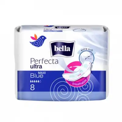 Bella Perfecta Ultra Serviette Périodique Jour Blue Maxi Sachet/8 à MONTPEZAT-SOUS-BAUZON