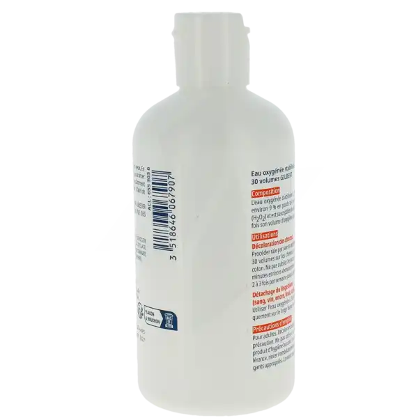 Eau Oxygenee 30 Volumes Gilbert, Fl 250 Ml