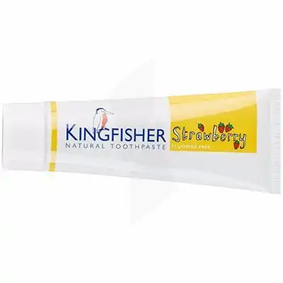 Kingfisher Dentifrice Sans Fluor Fraise Enfant T/75ml à Lomme