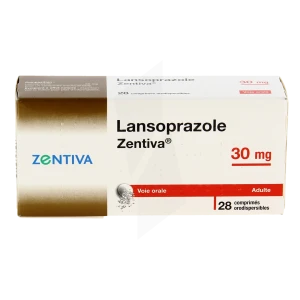 Lansoprazole Zentiva 30 Mg, Comprimé Orodispersible