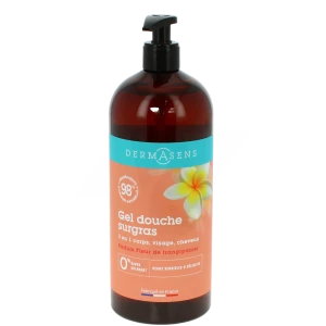 Dermasens Gel Douche Surgras 3 En 1 Fleur De Frangipanier Fl Pompe/1l