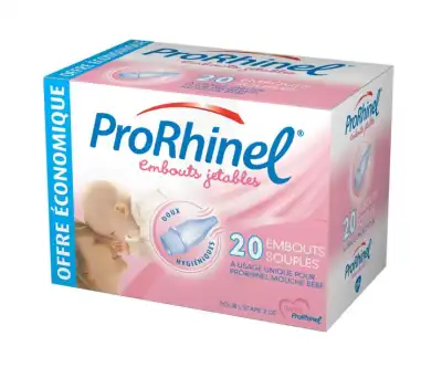 Acheter PRORHINEL 20 Embouts pour mouche bébé à CHÂLONS-EN-CHAMPAGNE