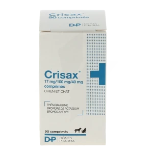 Crisax 17 Mg/100 Mg/40 Mg Comprimes Pour Chiens Et Chats, Comprimé