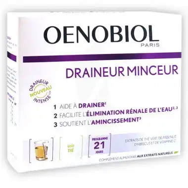 Oenobiol Draineur Poudre Thé Sticks/21 à VENTABREN