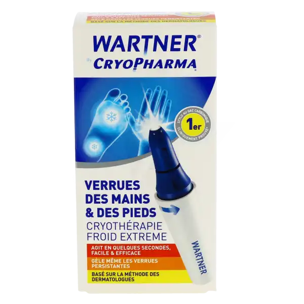 Wartner By Cryopharma Kit Verrues Mains Pieds