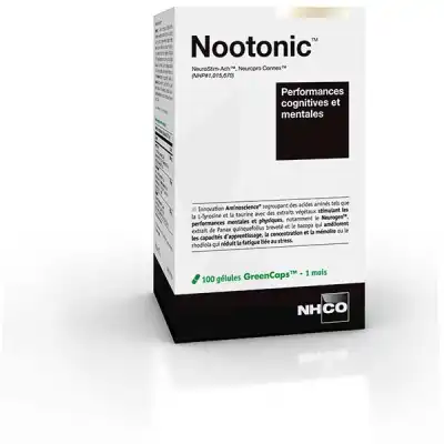 Nhco Nutrition Aminoscience Nootonic Performance Mentale Premium Gélules B/100 à Béziers