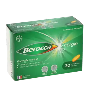 Berocca Energie Comprimés Pelliculés B/30 à Montarnaud