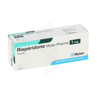 Risperidone Viatris 1 Mg, Comprimé Pelliculé Sécable à CHASSE SUR RHÔNE
