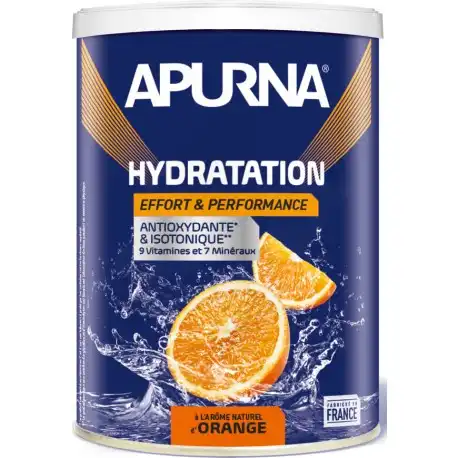 Apurna Poudre Pour Boisson Hydratation Orange 500g