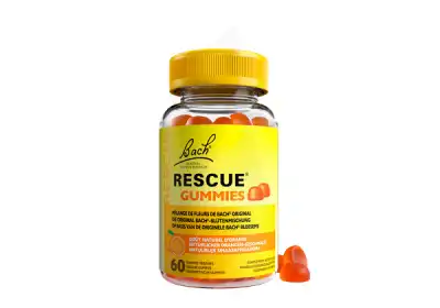 Rescue Gummies Gomme Orange Pot/60 à BRUGUIERES