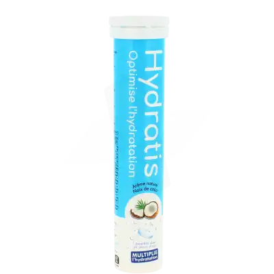 Hydratis Pastilles Effervescentes Noix De Coco T/20 à Muret