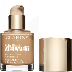 Clarins Skin Illusion Velvet Fond De Teint Mat Naturel & Hydratation 114n Cappuccino 30ml