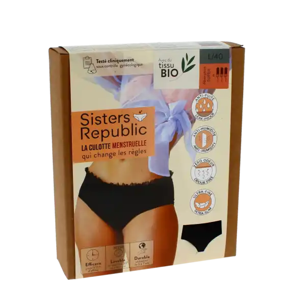 Sisters Republic Colette Culotte Menstruelle Flux Super Tl