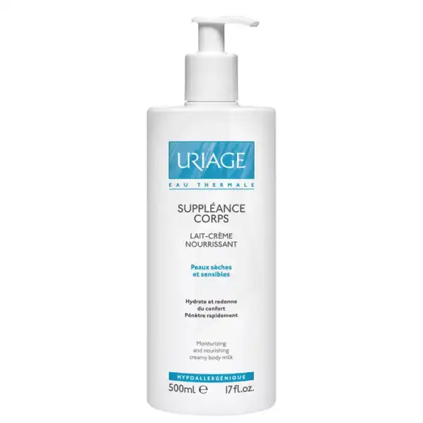 Uriage Suppleance Corps Lait Hydratant Fl Pompe/500ml