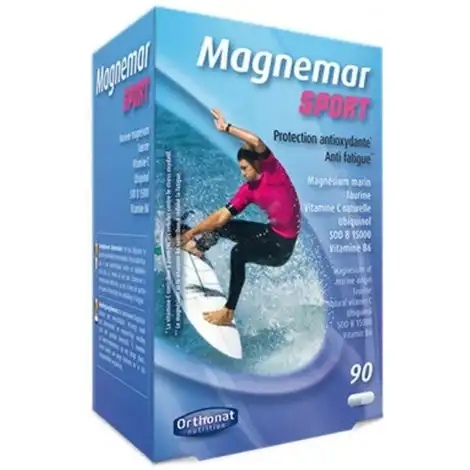 Orthonat Nutrition - Magnermar Sport - Cure De 3 Mois - 90 Gélules