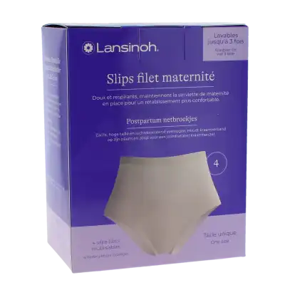 Lansinoh Slip Filet Maternité Lavable Boîte De 4 à BOURBON-LANCY