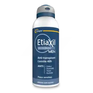Etiaxil Men Déodorant Anti-transpirant Contrôle 48h Aérosol/150ml à PEYNIER