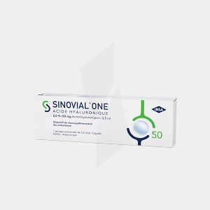 Sinovial One Solution Injectable 2 % Seringue/2,5ml