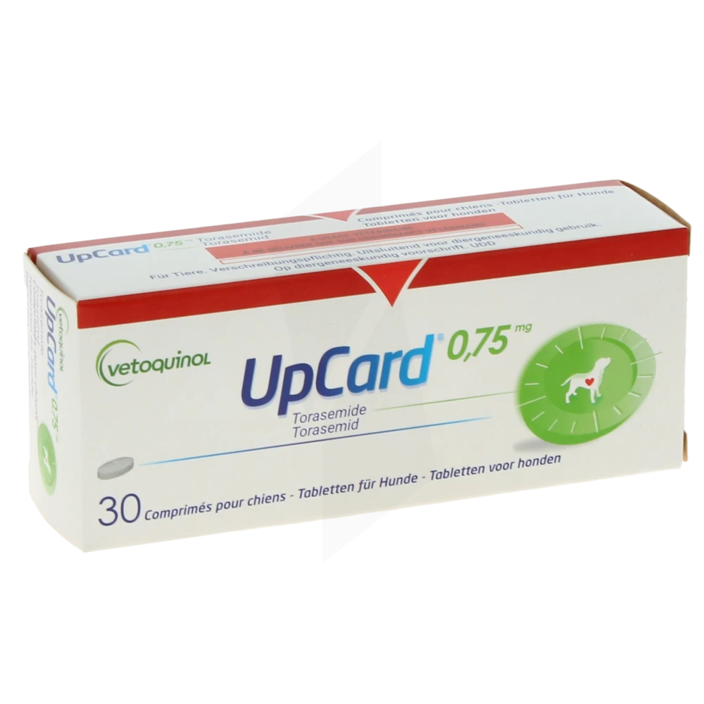 Upcard 0,75 Mg Comprimes Pour Chiens, Comprimé