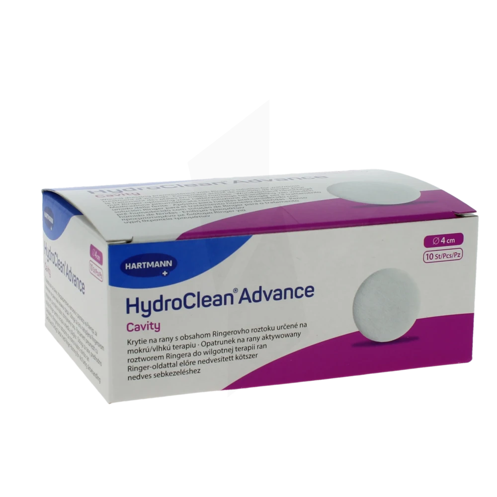 Hydroclean® Advance Cavity Pansement Irrigo-absorbant Diamètre 4 Cm