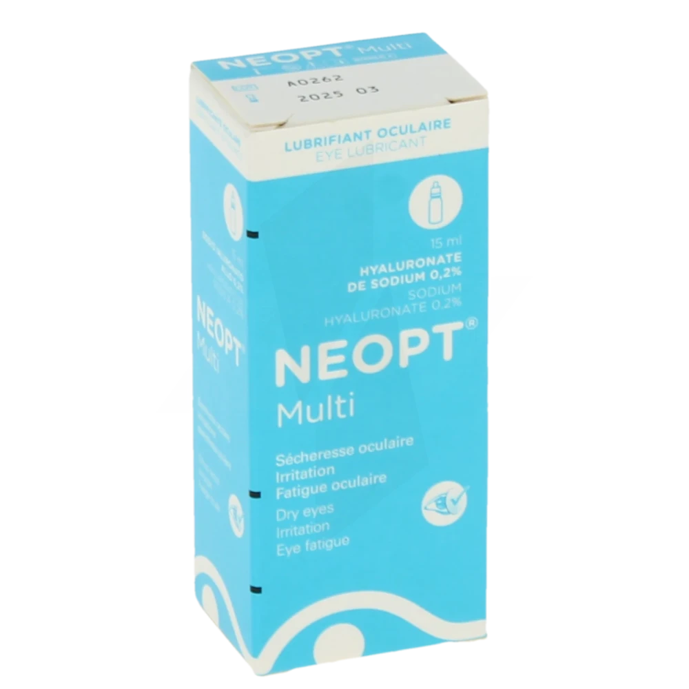 Neopt Multi S Ophtalm Lubrifiante Fl/15ml