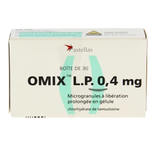 Omix Lp 0,4 Mg, Microgranules à Libération Prolongée En Gélule