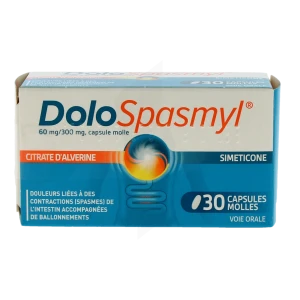 Dolospasmyl 60 Mg/300 Mg, Capsule Molle