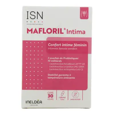 Mafloril Intima Gél Soutien La Flore Vaginale B/30 à MENTON