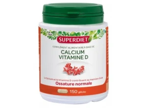 Superdiet Calcium+vitamine D Gélules B/150