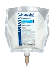 Manuphyl® Hydratation Intense Crème Main Hydratante Et Protectrice Poche 800ml Pour Distributeur Mural Soribag