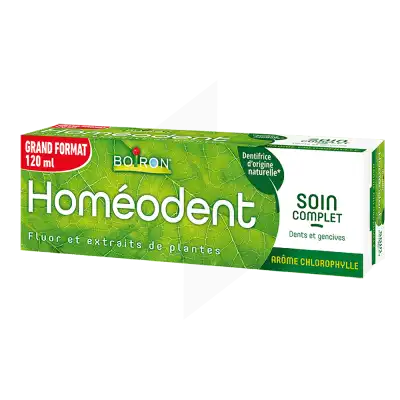 Boiron Homéodent Soin Complet Dentifrice Chlorophylle T/120ml à Muttersholtz