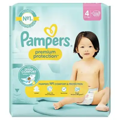 Pampers Premium Protection Couche T4 9-14kg B/25 à Miraumont