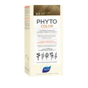 Phytocolor Kit Coloration Permanente 8.3 Blond Clair Doré à Venerque