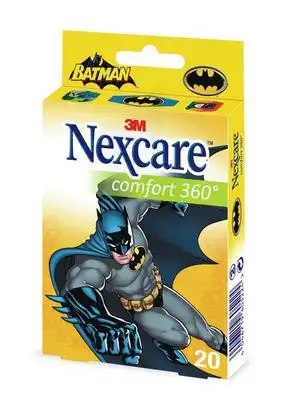 Nexcare Comfort Protection 360° Pansements Batman B/20