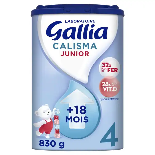 Gallia Calisma Junior Lait Pdre B/830g