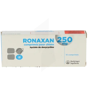 Ronaxan 250 Mg Comprimes Pour Chiens, Comprimé