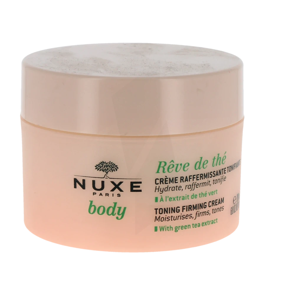 Nuxe Body Rêve De Thé Crème Raffermissante Tonifiante Pot De 200 Ml