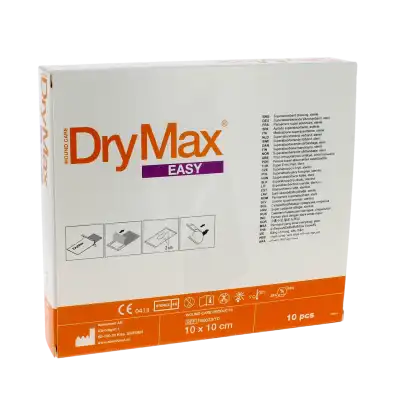 Drymax Extra Pansements Super Absorbant Stérile 10x10cm B/10 à DURMENACH