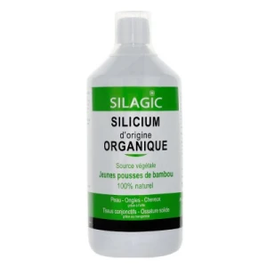 Silagic Silicium Organique Source Végétale Buvable 1l (vert)