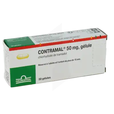 Contramal 50 Mg, Gélule à LIEUSAINT