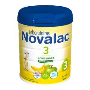 Novalac 3 Lait De Croissance Banane Pomme B/800g à Hendaye