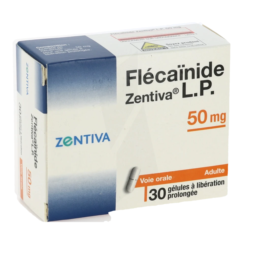 Flecainide Zentiva Lp 50 Mg, Gélule à Libération Prolongée