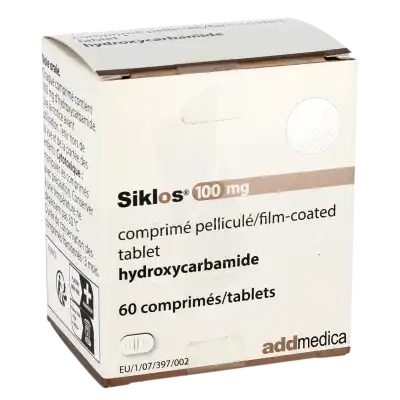 Siklos 100 Mg, Comprimé Pelliculé Sécable à Paris