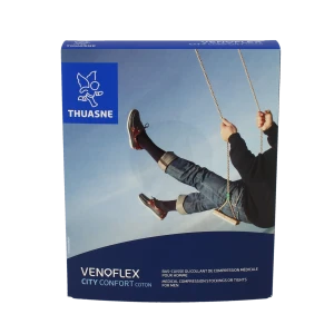 Venoflex City 2 Collant Coton Confort Homme Noir Taille 2l