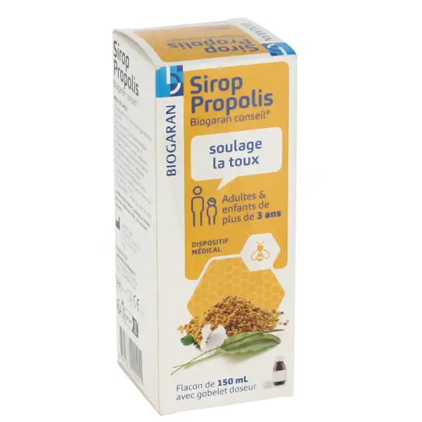 Biogaran Conseil Sirop Propolis Fl/150ml