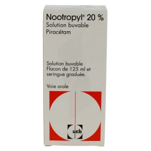 Nootropyl 20 %, Solution Buvable