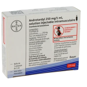 Androtardyl 250 Mg/1 Ml, Solution Injectable Intramusculaire