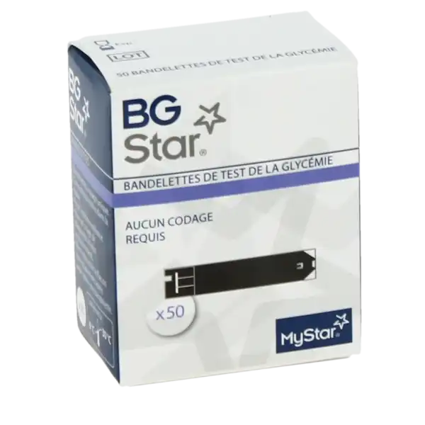 Mystar Bgstar Bandelette Réactive B/50