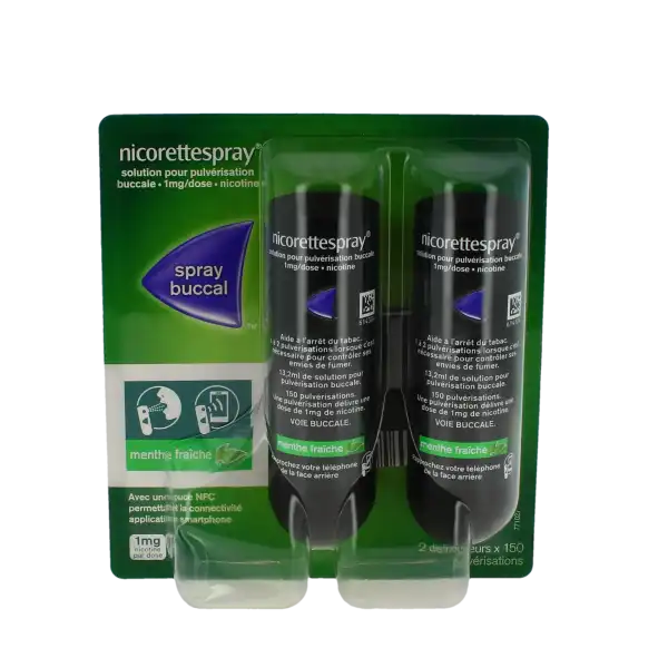 Nicorettespray 1 Mg/dose, Solution Pour Pulvérisation Buccale